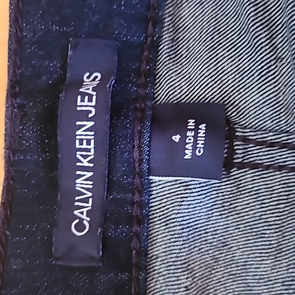 Calvin Klein high rise skinny size 4 - Picture 3 of 7